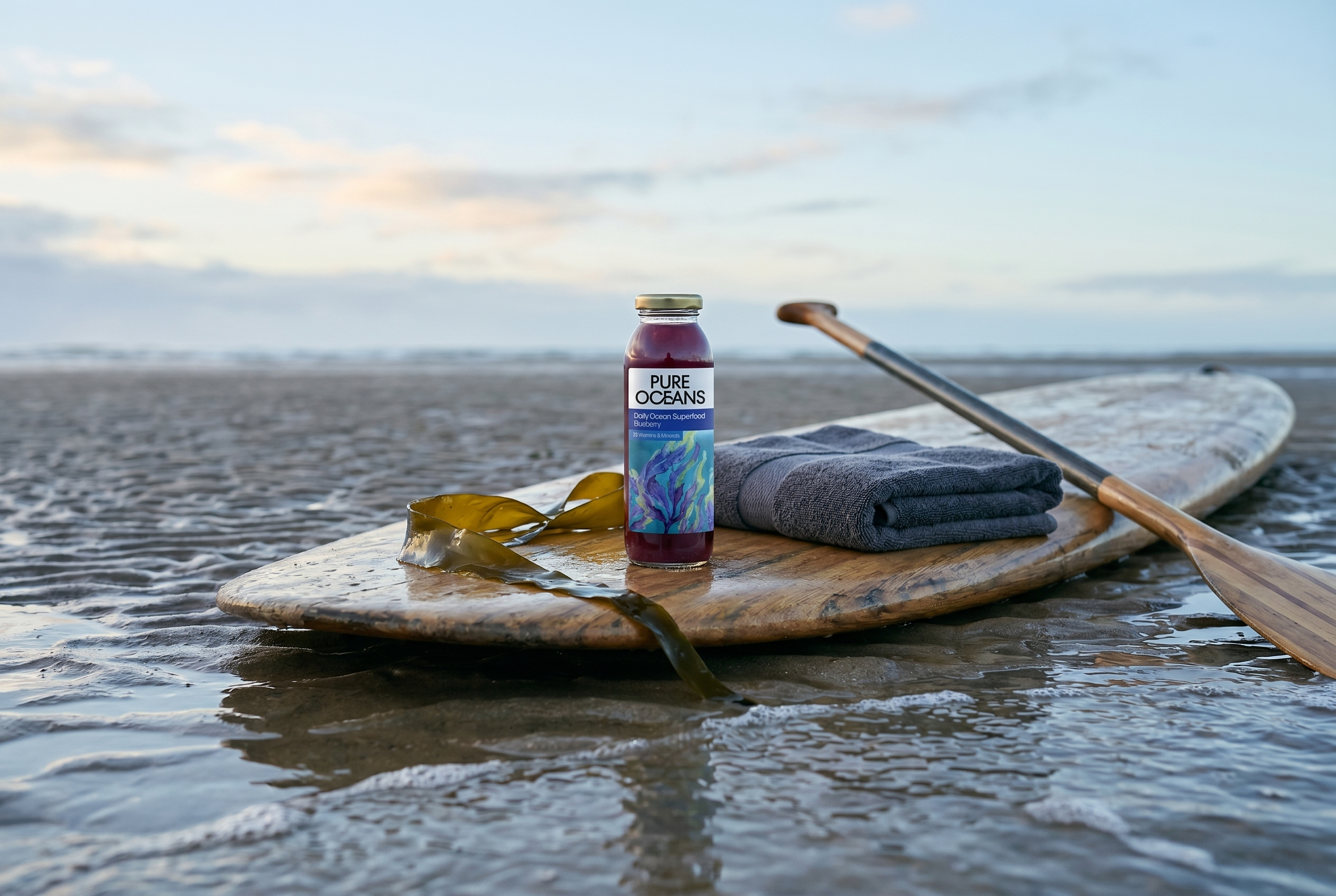 Paddleboard at the water's edge